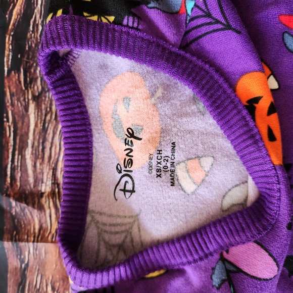 Disney Halloween Purple Sweatshirt - Picture 2 of 6